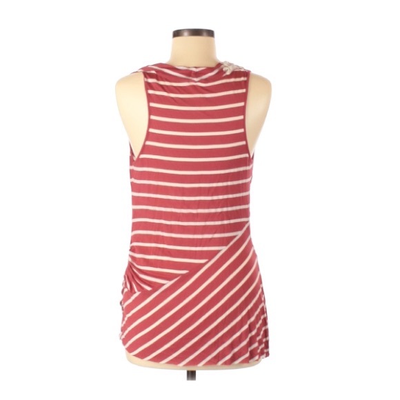 Rio Rao | Sleeveless Stripped Top Embroidered - Picture 2 of 10